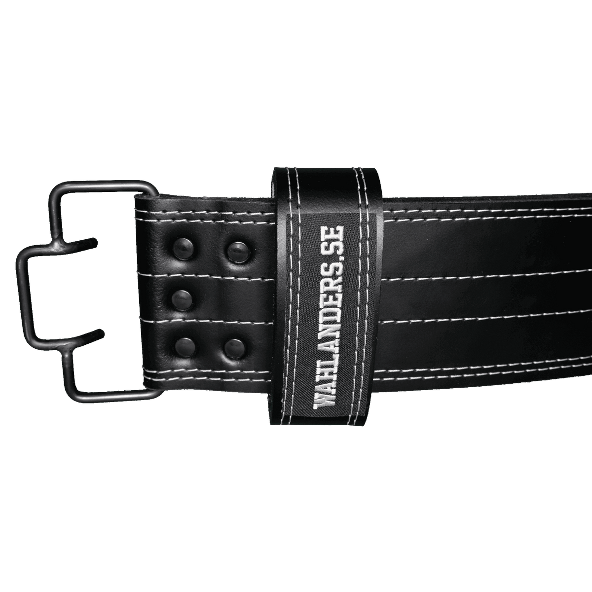 Wahlanders Powerlifting Belt, Black Leather, IPF Approved