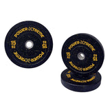 POWER-XTREME Weight Plate, Bumper Plate, Rubber Granules, 51mm