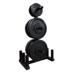 POWER-EXTREME Weight Plate Rack & Bar Holder, 50mm